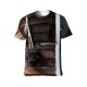 yanfind Adult Full Print T-shirts (men And Women) Clean Construction Cozy Decor Decoration Design Detail Door Dwell Empty Flower