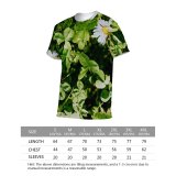 yanfind Adult Full Print T-shirts (men And Women) Summer Garden Grass Leaf Flower Outdoors Wild Flora Growth Beautiful Season Clover