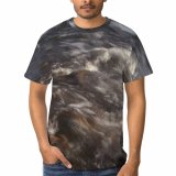 yanfind Adult Full Print T-shirts (men And Women) Landscape Trees River Woods Current Flow