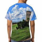 yanfind Adult Full Print Tshirts (men And Women) Landscape Castle Cuba Veradero Scenic
