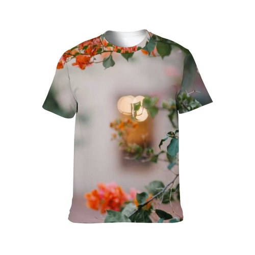 yanfind Adult Full Print T-shirts (men And Women) Aroma Bloom Blurred Botanic Botany Branch Bush Cultivate Delicate Flora Floral