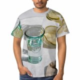 yanfind Adult Full Print T-shirts (men And Women) Aqua Art Beverage Citrus Concept Creative Decoration Delicious Diet Drapery Drop