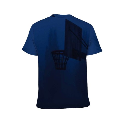 yanfind Adult Full Print T-shirts (men And Women) Light Sea City Dawn Sunset Ocean Dark Winter Silhouette Evening Architecture