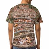 yanfind Adult Full Print Tshirts (men And Women) Fall Forest Trail Hdr Path Pathway Way Grass Passage Passageway Tree Trees