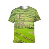 yanfind Adult Full Print Tshirts (men And Women) Agriculture Religion Hindu Asian Bali Burma Cambodia China County Curve Ecology