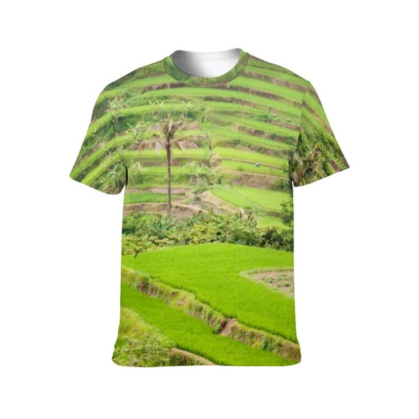 yanfind Adult Full Print Tshirts (men And Women) Agriculture Religion Hindu Asian Bali Burma Cambodia China County Curve Ecology