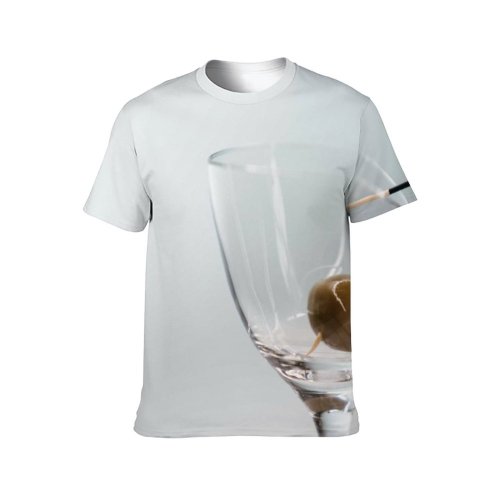 yanfind Adult Full Print T-shirts (men And Women) Bar Clear Cocktail Space Details Garnish Martini Negative Olive Still Toothpick