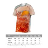 yanfind Adult Full Print T-shirts (men And Women) Glass Tea Lemon Juice Cool Elegant Vodka Thirst Whisky Liqueur Liquor