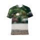 yanfind Adult Full Print T-shirts (men And Women) Wood Light Sea City Beach Sand Art Street Ocean Summer