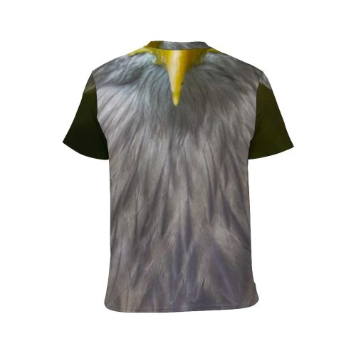 yanfind Adult Full Print T-shirts (men And Women) Bird Bald Eagle Beak Wild Wildlife Feather Hawk Raptor Avian
