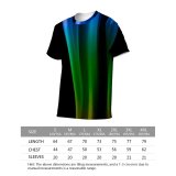yanfind Adult Full Print T-shirts (men And Women) Abstract Rainbow Aroma Aromatherapy Smell