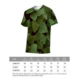 yanfind Adult Full Print T-shirts (men And Women) Love Texture Abstract Luck Leaf Ground Outdoors Flora Growth Soil Romance