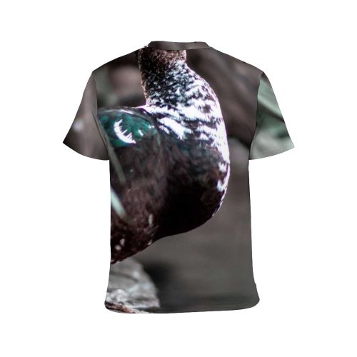 yanfind Adult Full Print T-shirts (men And Women) Aqua Avian Beak Bird Calm Countryside Creature Daylight Duck Ecosystem Farmland