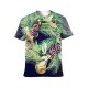 yanfind Adult Full Print T-shirts (men And Women) Christmas Door Winter Wreath Xmas