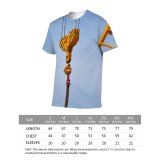 yanfind Adult Full Print T-shirts (men And Women) Sky Cables Chain Construction Machinery Arm Height High Iron Load