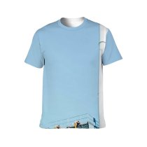 yanfind Adult Full Print T-shirts (men And Women) Architecture Buildings Exterior Factory Metal Plant Sky Structure Tall