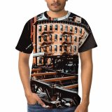 yanfind Adult Full Print T-shirts (men And Women) Architecture Buildings City Cityscape Exterior Facade Metal Skyscrapers Urban