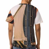 yanfind Adult Full Print T-shirts (men And Women) Area Cargo Cloudless Construction Countryside Destination Direction Drive Freight Industrial Light