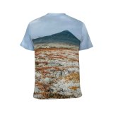 yanfind Adult Full Print T-shirts (men And Women) Snow Desert Winter Hot Travel Rock Volcano Outdoors Lava Scenic Geology Tundra