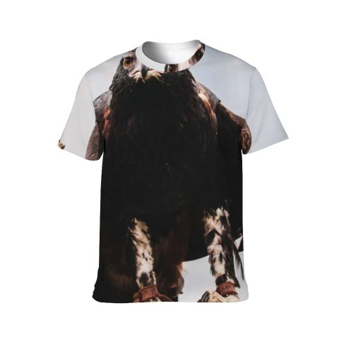 yanfind Adult Full Print T-shirts (men And Women) Beak Eagle Portrait Outdoors Wild Wildlife Daylight Raptor Avian Bald Falconry