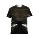yanfind Adult Full Print T-shirts (men And Women) Ceiling Complex Construction Contemporary Corridor Dark Departure Design Destination District Empty Engineering