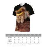 yanfind Adult Full Print T-shirts (men And Women) Portrait Hairy Wild Insect Creepy Scary Wildlife Little Eerie
