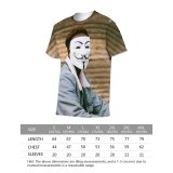 yanfind Adult Full Print T-shirts (men And Women) Activist Against Alone Anonymous Appearance Concern Face Curruption Daylight Daytime Disagree