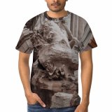 yanfind Adult Full Print T-shirts (men And Women) Aged Amazing Architecture Artwork Attract Building Carve Construction Decor Design Detail
