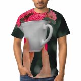 yanfind Adult Full Print T-shirts (men And Women) Anonymous Aroma Aromatic Art Bloom Botanic Botany Bouquet Ceramic Colorful Crop