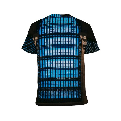 yanfind Adult Full Print T-shirts (men And Women) Aged Arch Arched Architecture Brick Wall Brickwork Building City Column Construction