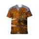 yanfind Adult Full Print T-shirts (men And Women) Aged America Architecture Autumn Sky Bow Calm Central Park City