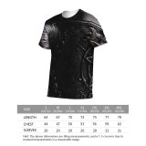 yanfind Adult Full Print T-shirts (men And Women) Ancient Beast Carve Cemetery Closeup Creepy Cup Dark Dead Death