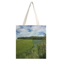 yanfind Great Martin Canvas Tote Bag Double Field Grassland Outdoors Countryside Farm Rural Grass Plant Meadow Erfurt Alemanha Land white-style1 38×41cm