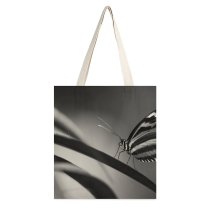 yanfind Great Martin Canvas Tote Bag Double Butterfly Netherlands Grey Insect Invertebrate Photo Public Domain white-style1 38×41cm
