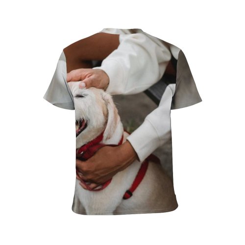 yanfind Adult Full Print T-shirts (men And Women) Adorable Anonymous Bench Friend Care Caress City Creature Crop