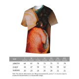 yanfind Adult Full Print T-shirts (men And Women) Agriculture Autumn Basket Citrus Colorful Cultivate Fall Farm Flora Foliage From