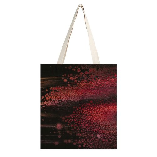 yanfind Great Martin Canvas Tote Bag Double Canvas Outdoors Art Abstract Ornament Fractal Graphics Rug Texture white-style1 38×41cm