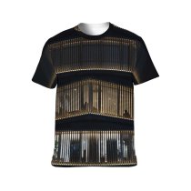 yanfind Adult Full Print T-shirts (men And Women) Abstract Accommodation Architecture Building Center City Complex Construction Contemporary Creative Decor Design