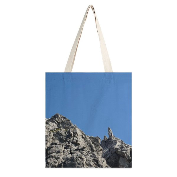yanfind Great Martin Canvas Tote Bag Double Cliff Outdoors Sports Range Peak Rock Birds Grey white-style1 38×41cm