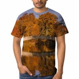 yanfind Adult Full Print T-shirts (men And Women) Aged America Architecture Autumn Sky Bow Calm Central Park City