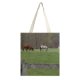 yanfind Great Martin Canvas Tote Bag Double Field Grassland Outdoors Horse Countryside Farm Rural Grazing Meadow Pasture Ranch Tent white-style1 38×41cm