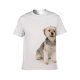 yanfind Adult Full Print T-shirts (men And Women) Adorable Attentive Calm Charming Comfort Space Creature Curious Cute Dog Expressive