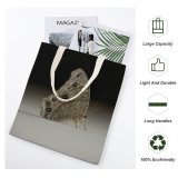 yanfind Great Martin Canvas Tote Bag Double Butterfly Insect Invertebrate Moth Grey Public Domain white-style1 38×41cm