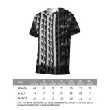 yanfind Adult Full Print T-shirts (men And Women) Abstract Accommodation Apartment Architecture Area Building Bw City Cityscape Commerce Community Condominium
