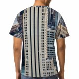 yanfind Adult Full Print T-shirts (men And Women) America Architecture Building Center City Cityscape Complex Contemporary Creative Daytime Design