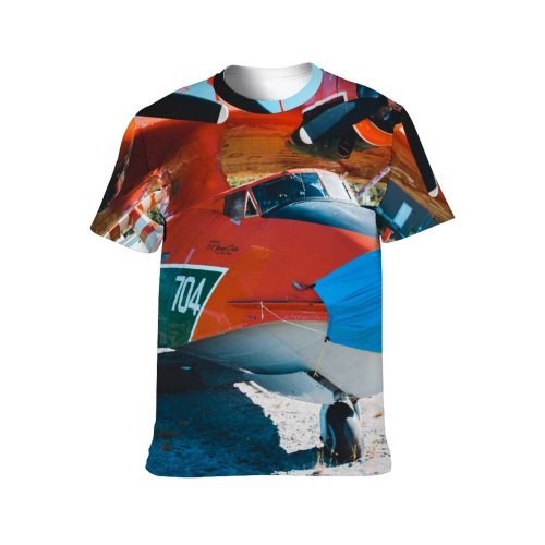 yanfind Adult Full Print T-shirts (men And Women) Aerodrome Aeroplane Aircraft Airfield Airline Airliner Airplane Airport Amphibious Aviation
