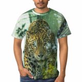 yanfind Adult Full Print T-shirts (men And Women) Africa Attentive Beast Cage Cat Conserve Creature Curious Danger Ecosystem Enclosure