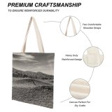 yanfind Great Martin Canvas Tote Bag Double Field Grassland Outdoors Ground Grey Countryside Storm King Art Center Windsor United white-style1 38×41cm