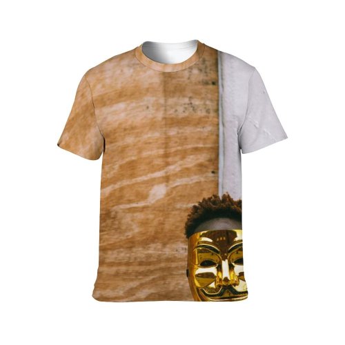 yanfind Adult Full Print T-shirts (men And Women) Activism Activist Aged Anonymous Appearance Building City Civil Concern Conflict