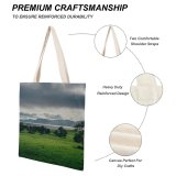 yanfind Great Martin Canvas Tote Bag Double Field Grassland Outdoors Grass Plant Countryside Landscape Anglesea United Farm Rural white-style1 38×41cm